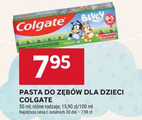 Pasta do zębów dla dzieci Colgate