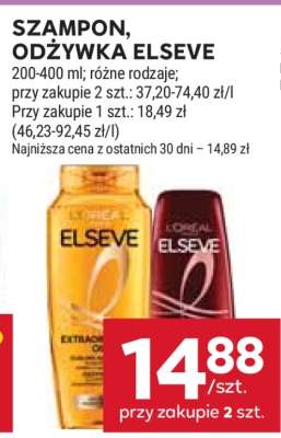Szampon, Odżywka Elseve