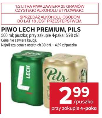 PIWO LECH PREMIUM, PILS