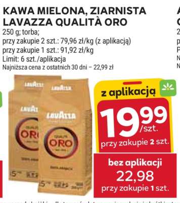 Kawa mielona, ziarnista Lavazza Qualita Oro