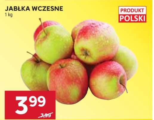 Jabłka wczesne