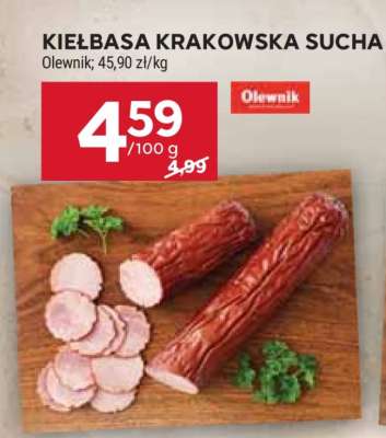 Kiełbasa krakowska sucha