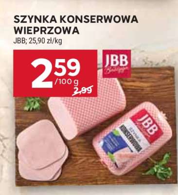 Szynka konserwowa wieprzowa*