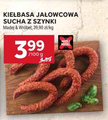 Kiełbasa Jałowcowa Sucha z Szynki