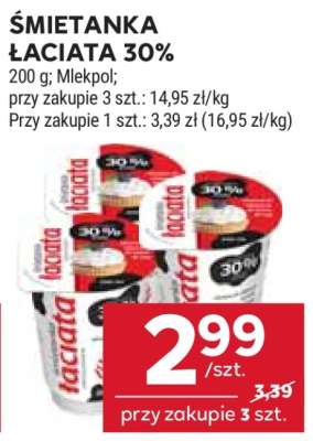 Śmietanka Łaciata 30%