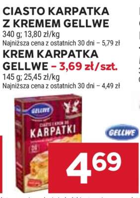 Krem Karpatka Gellwe
