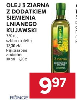 OLEJ 3 ZIARNA Z DODATKIEM SIEMIENIA LNIANEGO KUJAWSKI