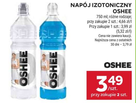 Napój izotoniczny OSHEE