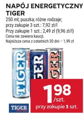 Napój energetyczny Tiger