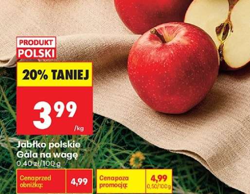 Jabłko polskie Gala na wage