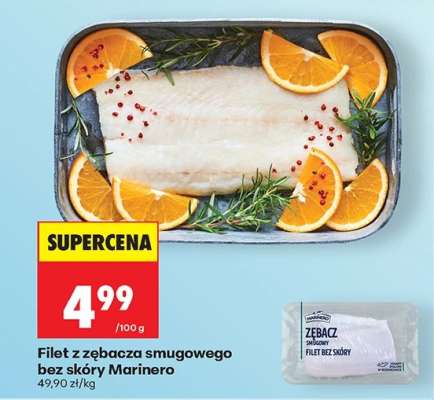 Filet z zębacza smugowego bez skóry Marinero