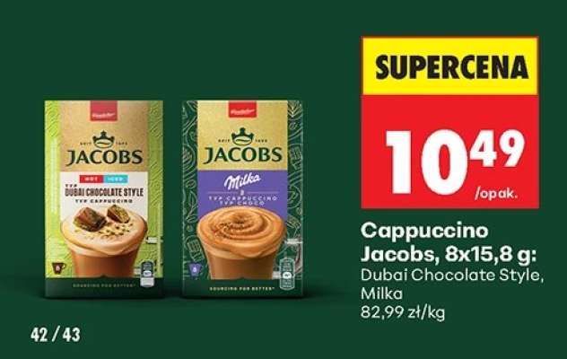 Cappuccino Jacobs, 8x15,8 g
