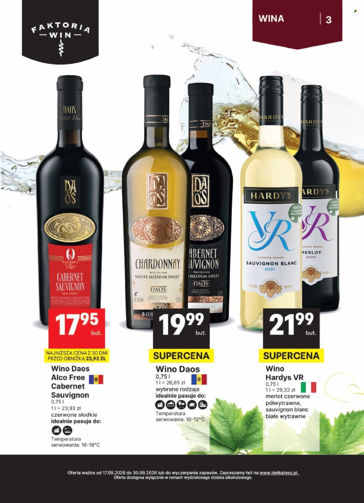 Gazetka Delikatesy Centrum - 17.09.2026 - 30.09.2026. Strona 3