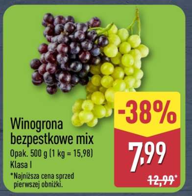 Winogrona bezpestkowe mix