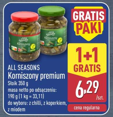 ALL SEASONS Korniszony premium