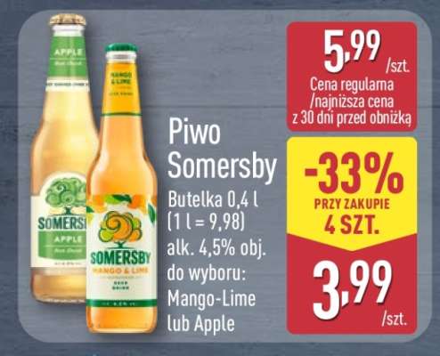 Piwo SOMERSBY