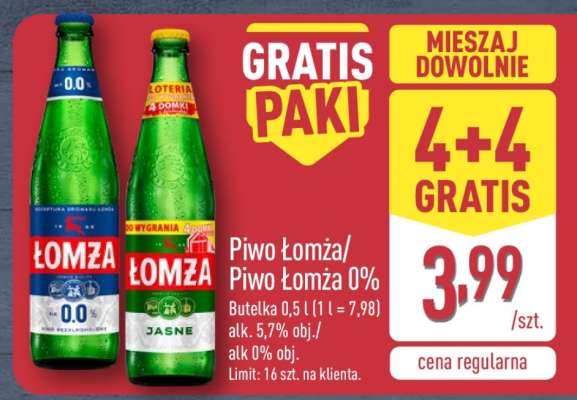 Piwo Łomża/Piwo Łomża 0%