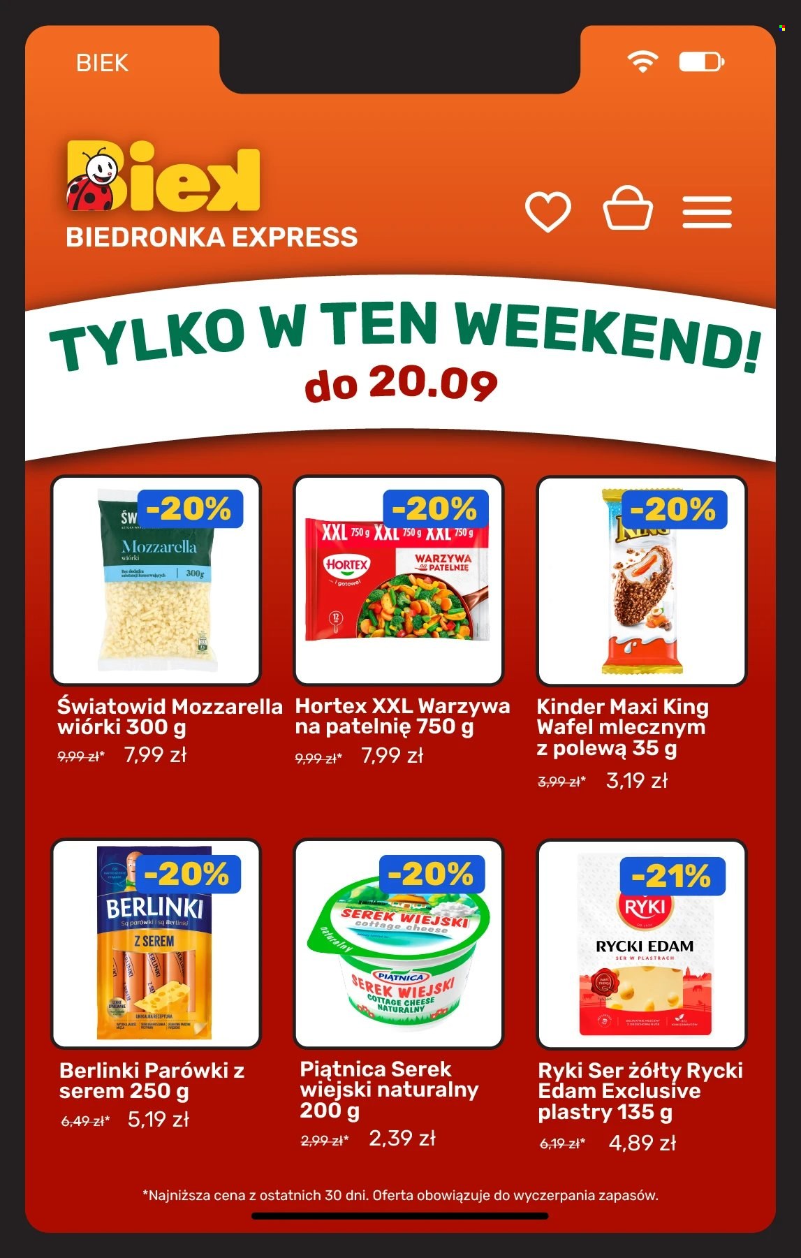 Gazetka Biedronka - 18.09.2026 - 20.09.2026. Strona 3
