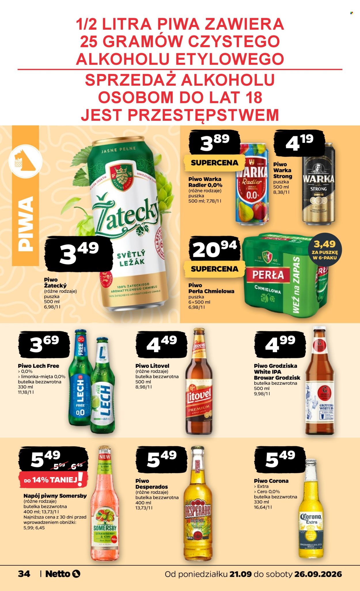 Gazetka Netto - 21.09.2026 - 26.09.2026. Strona 34