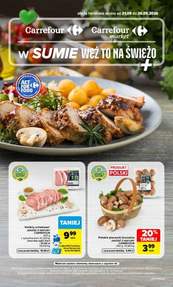 Gazetka Carrefour - 21.09.2026 - 26.09.2026.