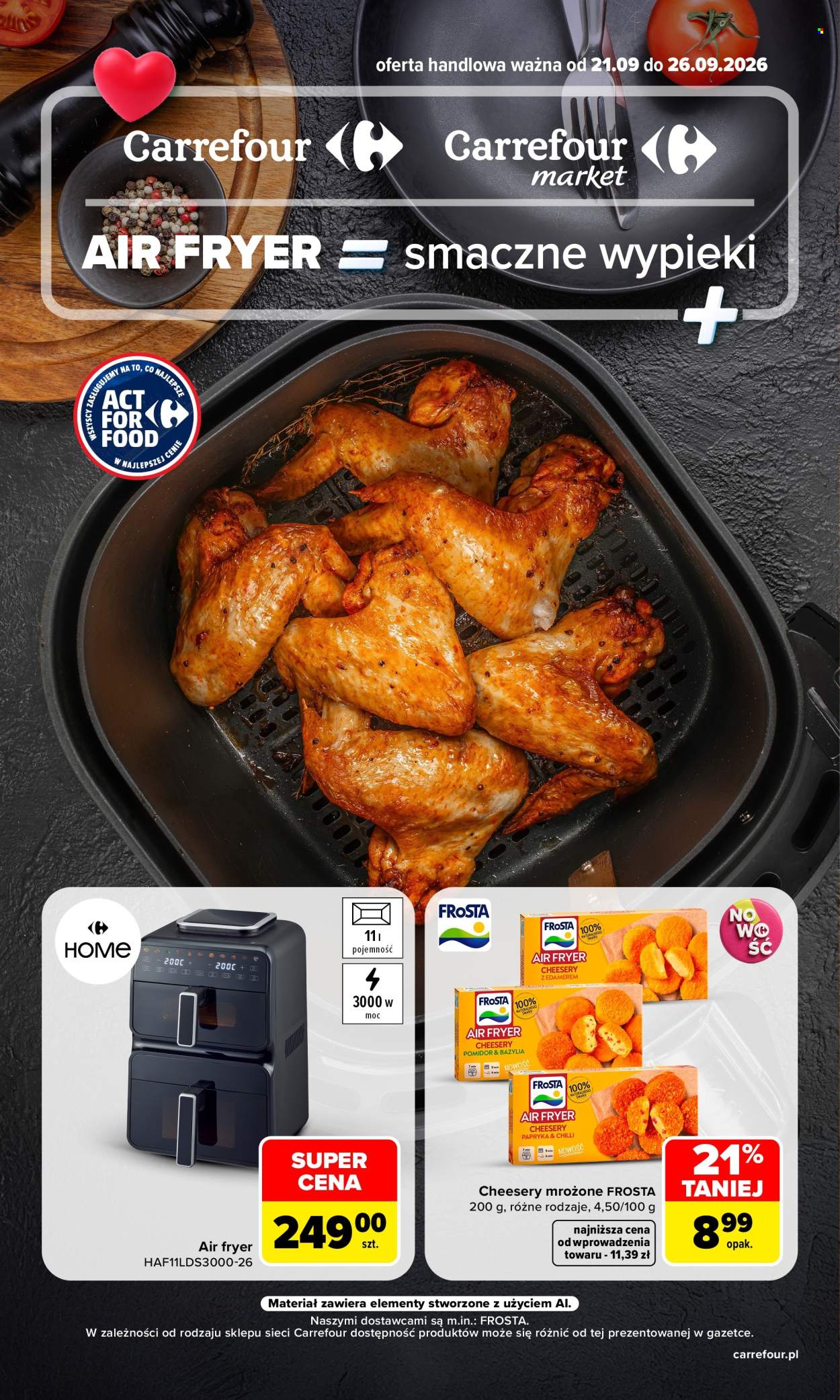 Gazetka Carrefour - 21.09.2026 - 26.09.2026. Strona 1