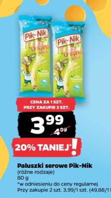 Paluszki serowe Pik-Nik