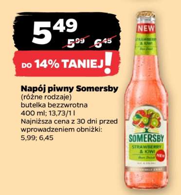 Napój piwny Somersby