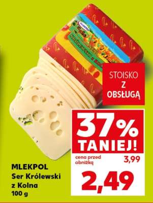 MLEKPOL Ser Królewski z Kolna 100 g