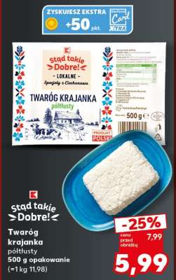 Twaróg krajanka, półtłusty
