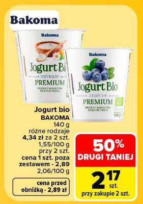 Jogurt bio BAKOMA