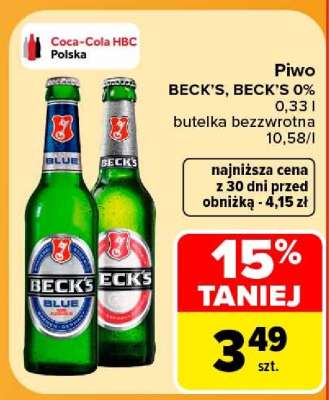 BECK'S, BECK'S 0%