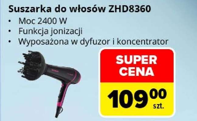 Suszarka do włosów ZHD8360