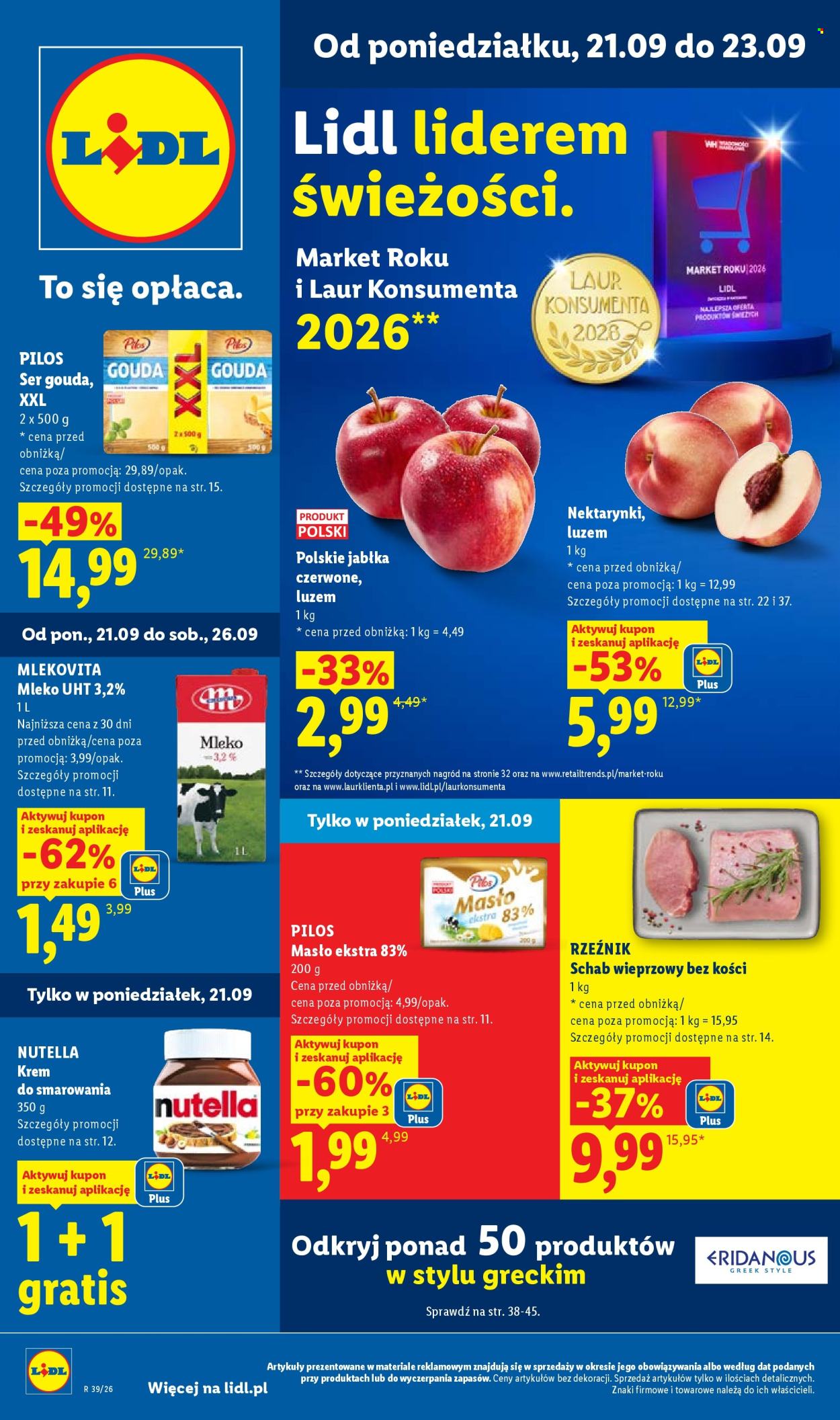 Gazetka Lidl - 21.09.2026 - 23.09.2026. Strona 1