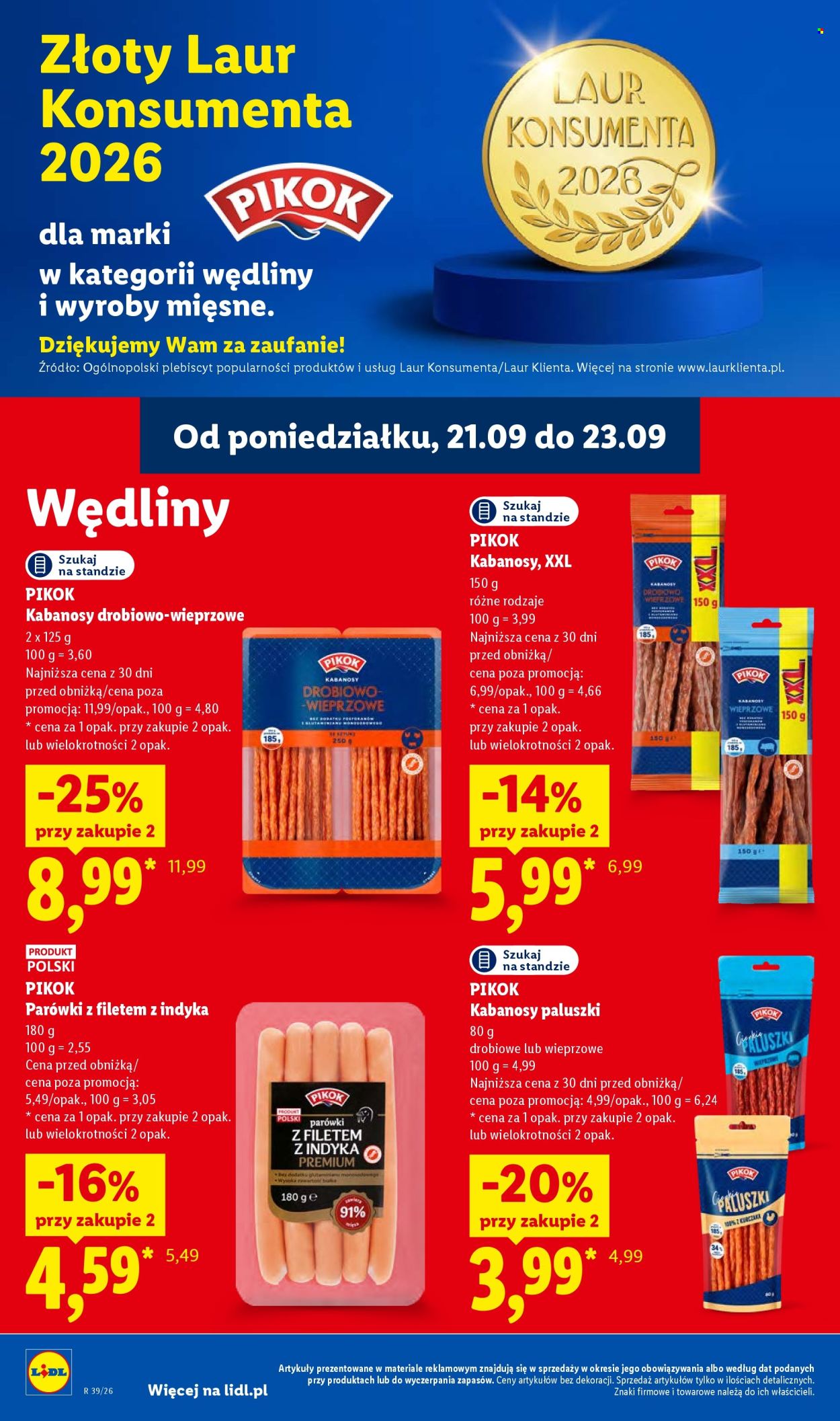Gazetka Lidl - 21.09.2026 - 23.09.2026. Strona 62