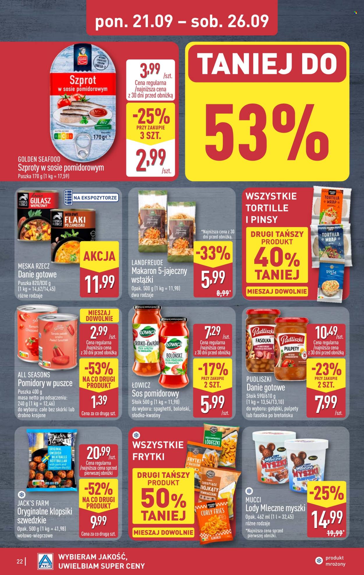 Gazetka ALDI - 21.09.2026 - 26.09.2026. Strona 22