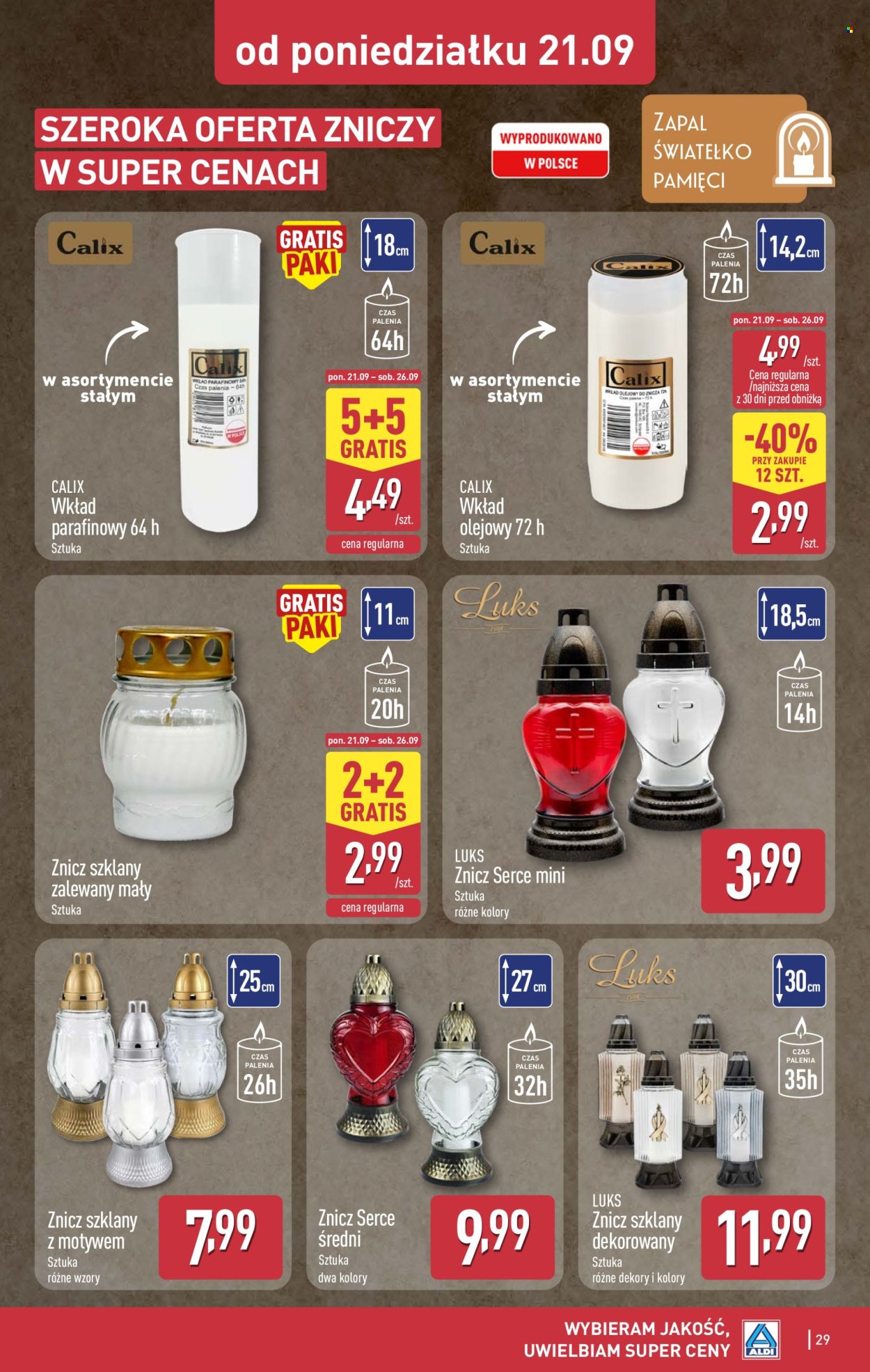 Gazetka ALDI - 21.09.2026 - 26.09.2026. Strona 29