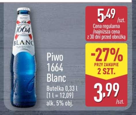 Piwo 1664 Blanc