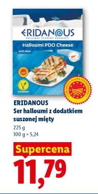 ERIDANOUS Ser halloumi z dodatkiem suszonej mięty