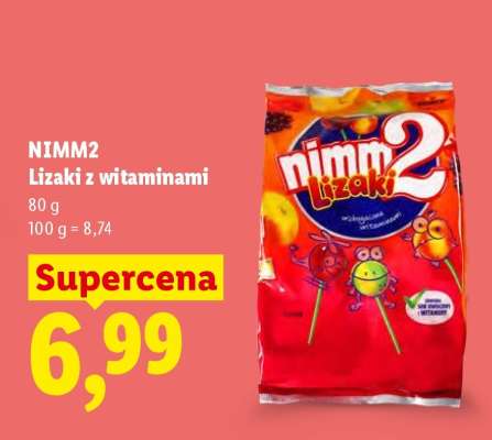 NIMM2 Lizaki z witaminami