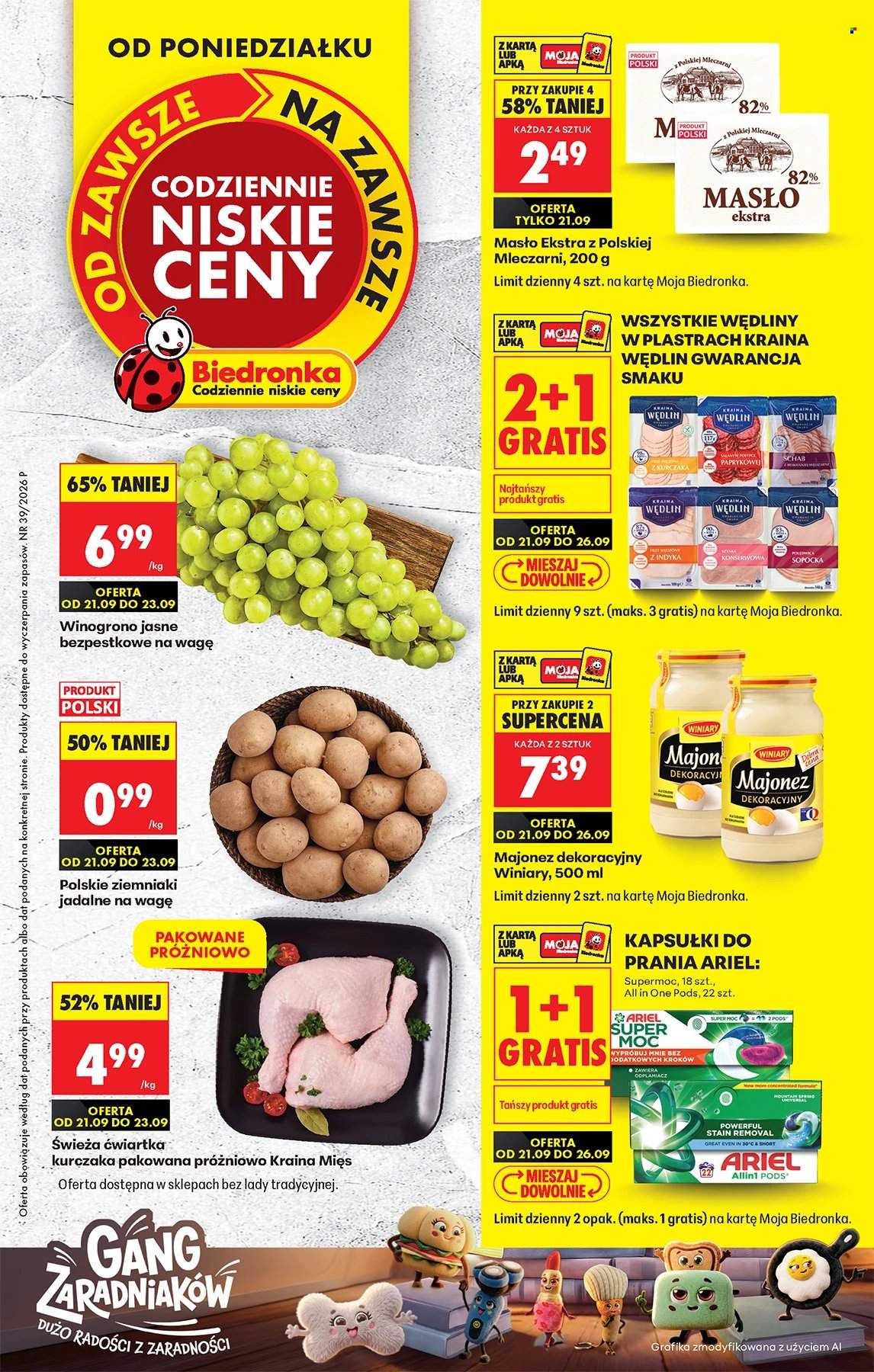 Gazetka Biedronka - 21.09.2026 - 26.09.2026. Strona 1