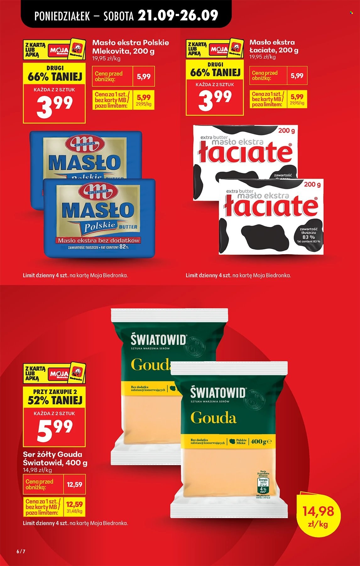 Gazetka Biedronka - 21.09.2026 - 26.09.2026. Strona 6