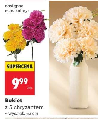 Bukiet z 5 chryzantem