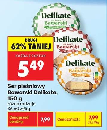Ser pleśniowy Bawarski Delikate 150 g