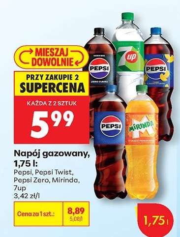 Napój gazowany, 1,75 l