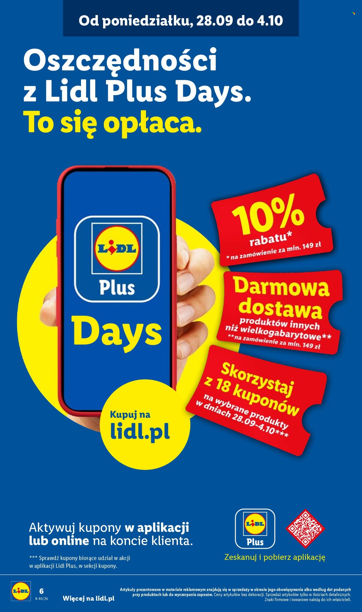Gazetka Lidl - 28.09.2026 - 3.10.2026. Strona 6