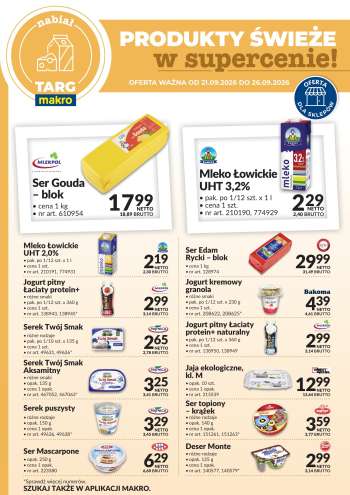 Gazetka Makro - 21.09.2026 - 26.09.2026.