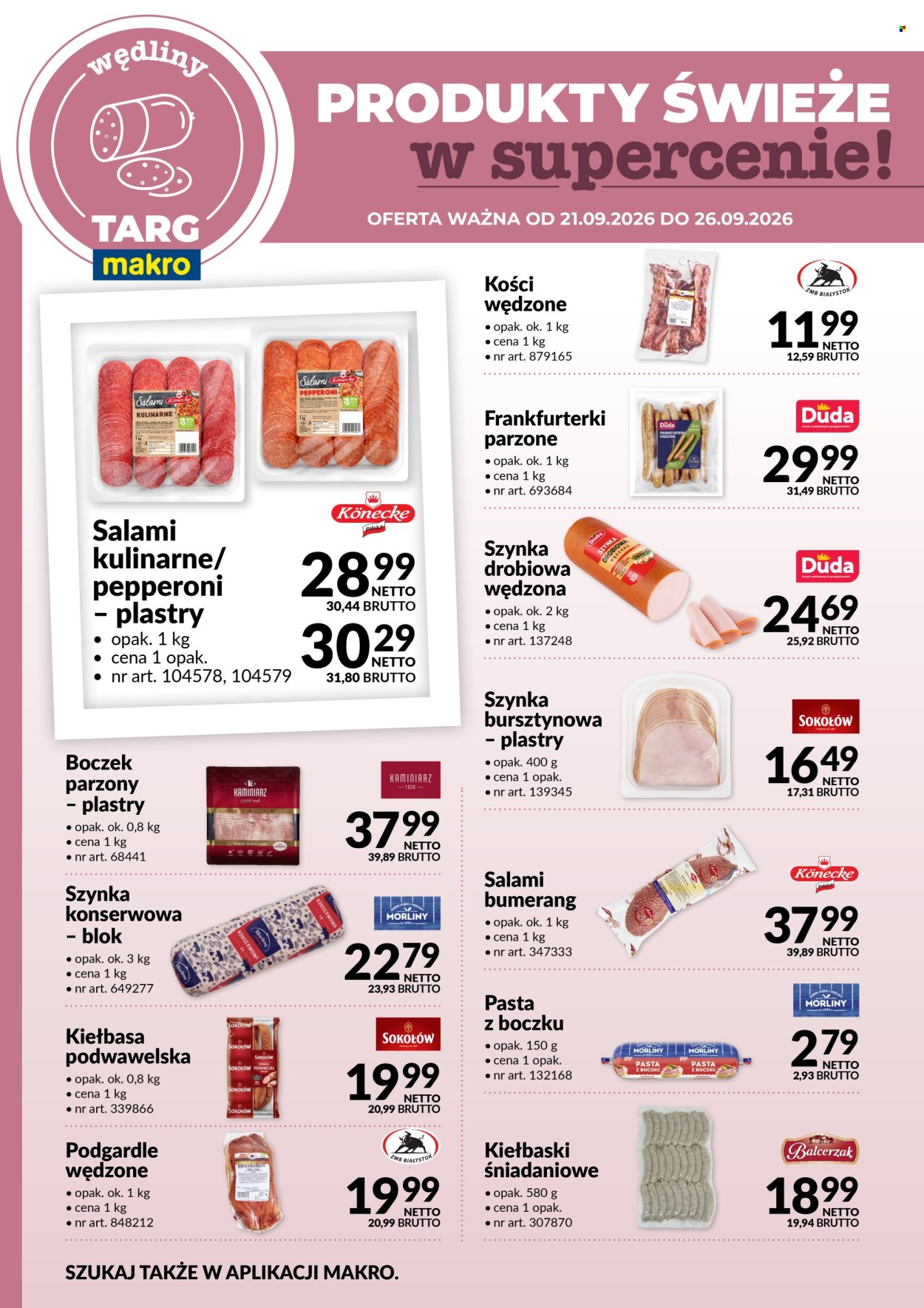 Gazetka Makro - 21.09.2026 - 26.09.2026. Strona 3
