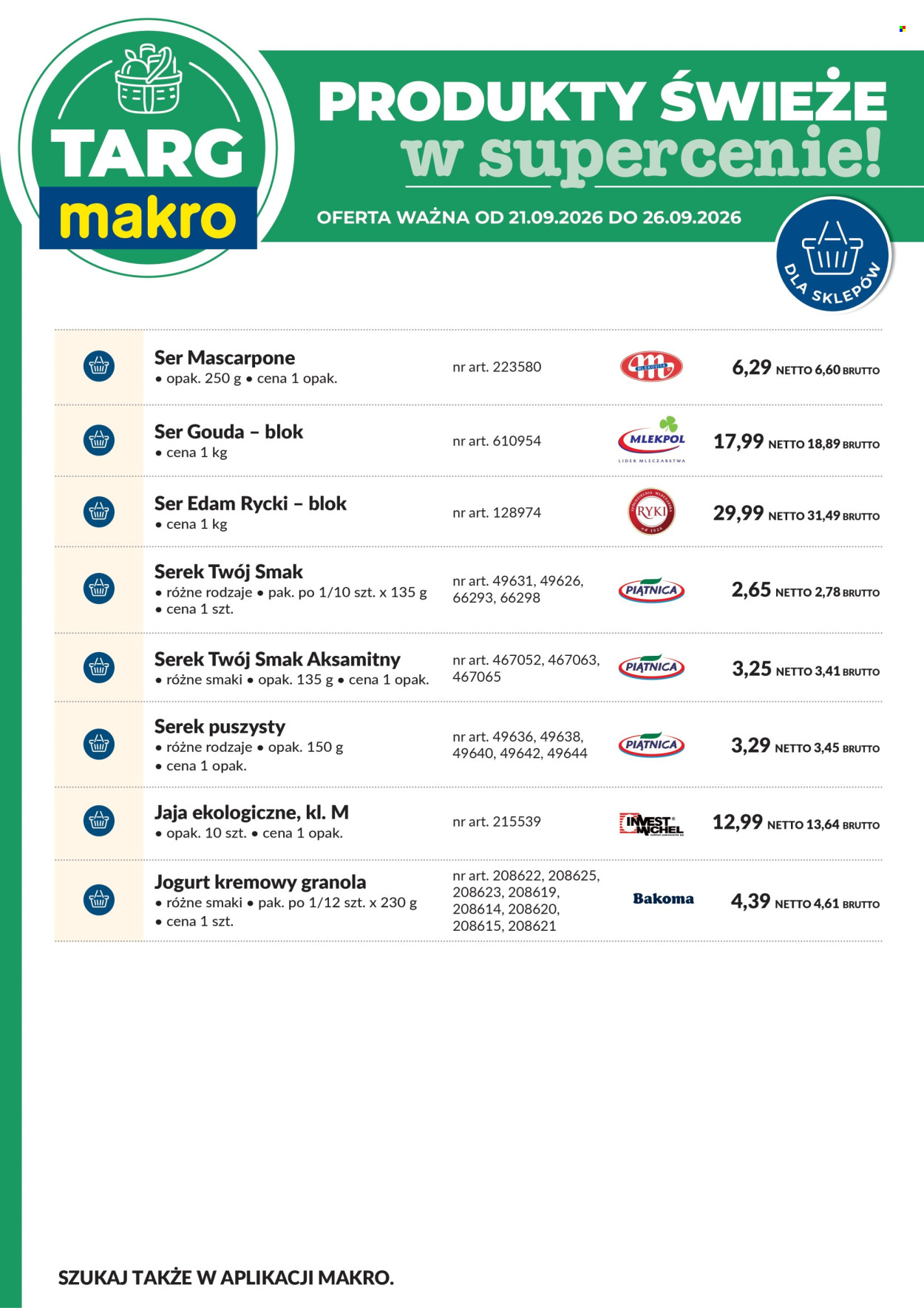 Gazetka Makro - 21.09.2026 - 26.09.2026. Strona 8