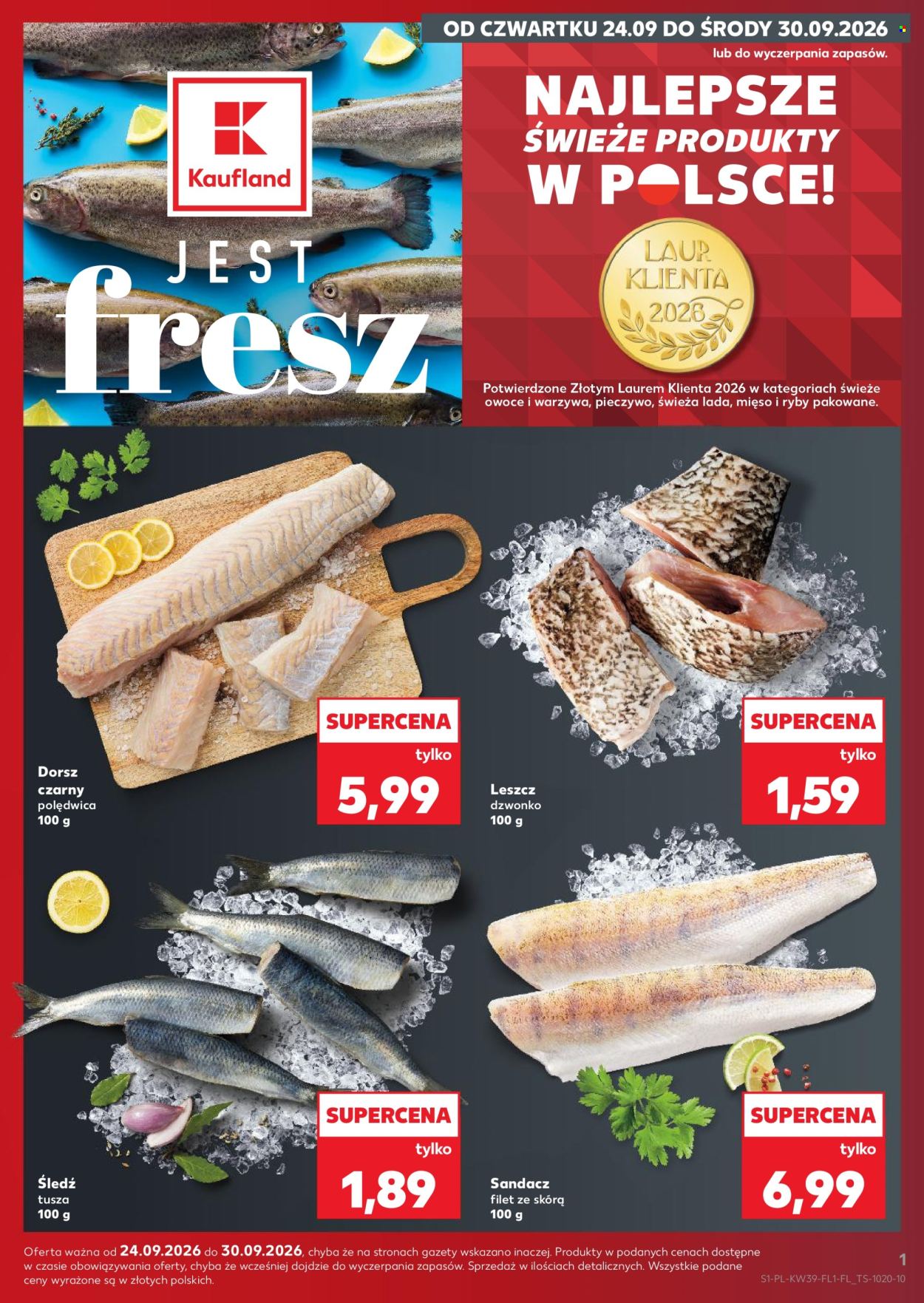 Gazetka Kaufland - 24.09.2026 - 30.09.2026. Strona 1