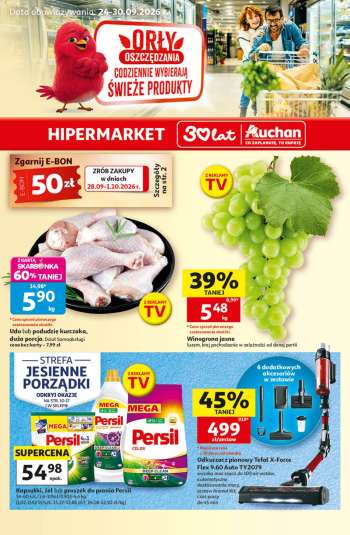 Gazetka Auchan - 24.09.2026 - 30.09.2026.